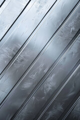 Silver shiny metal panel surface for background