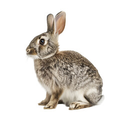 Fototapeta premium rabbit isolated on white
