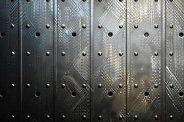 Metal panels texture pattern for background