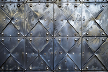Obraz premium Metal panels texture pattern for background