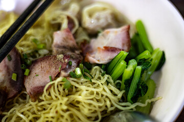 Noodles With Red Pork