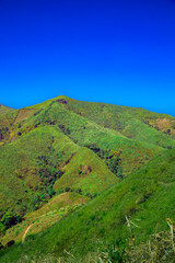 The complex mountains of Nan Province