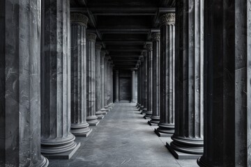 Ancient surreal meander roman, greek geometric patterns on marble. Luxurious stone designs and patterns on a rich marble background, exuding elegance and classical style