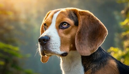 beagle dog portrait