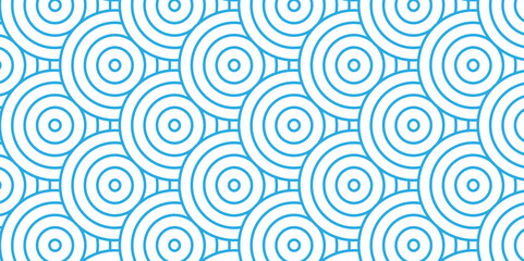 	
Overlapping Pattern Minimal diamond geometric waves spiral and abstract circle wave line. blue seamless tile stripe geometric create retro square line backdrop pattern background.