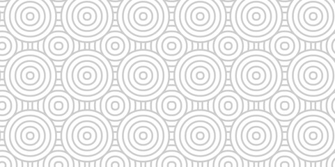 Overlapping Pattern Minimal diamond geometric waves spiral and abstract circle wave line. white and gray seamless tile stripe geometric create retro square line backdrop pattern background.