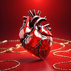 Understanding Heart Health and Preventing Heart Attacks - obrazy, fototapety, plakaty