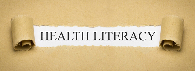 Health Literacy - obrazy, fototapety, plakaty