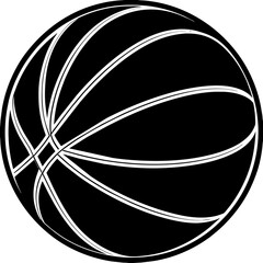 basketball ball vector illustration