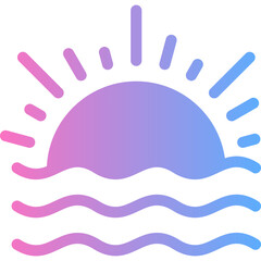 Sunset Icon