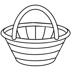 basket with cap