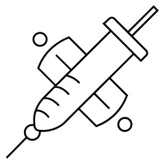 syringe icon illustration