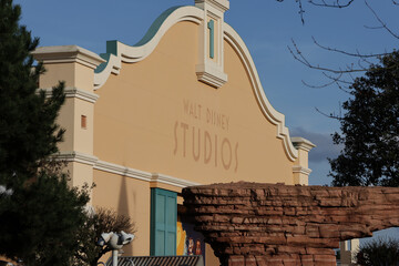 Fototapeta premium Parc à thème Disneyland Paris et Walt Disney Studios