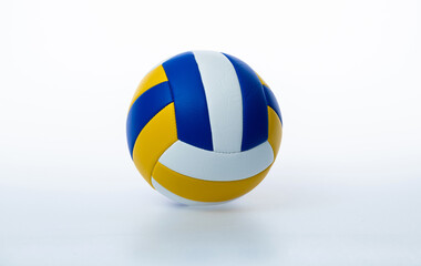 A volleyball on white background