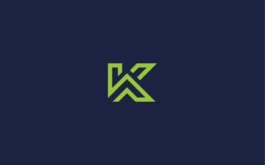 letter k logo icon design vector design template inspiration