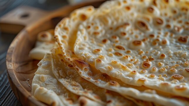 Lefse are traditional Norwegian flatbreads.