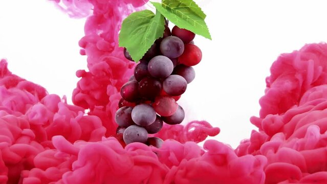Fruit Emerge: Grapes and the Pink Ink Nebula