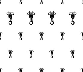 Lifting Hook Icon Seamless Pattern Y_2301001