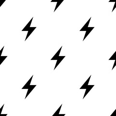 Lightning Bolt Icon Seamless Pattern M_2112001