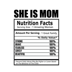 She is Mom SVG