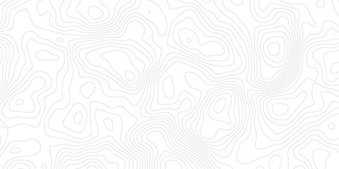 White topography topology background contour background design abstract vector - obrazy, fototapety, plakaty