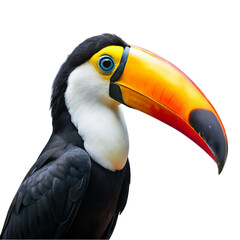 Toucan isolated on transparent background