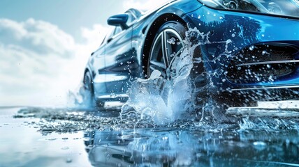 Automobile Travel Using Water Technology