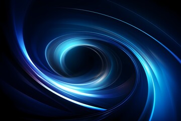 Mesmerizing Dimensional Vortex of Swirling Neon Hues in an Ethereal Cosmic Journey