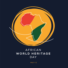 African World Heritage Day, held on 5 May.