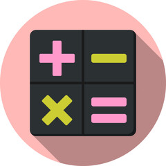 Obraz premium Mathematics Icon