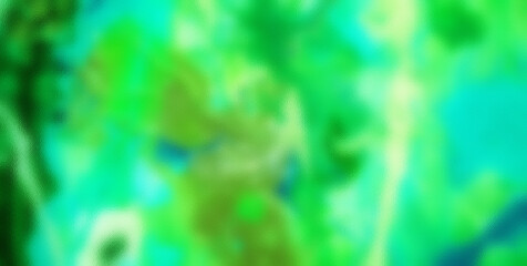 Fluid Green Gradient: Abstract Glass Effect Composition