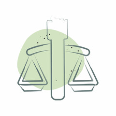 Icon Human Rights. related to Woman Day symbol. Color Spot Style. simple design illustration