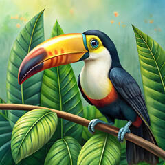 Fototapeta premium toucan pick