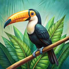 Fototapeta premium toucan pick