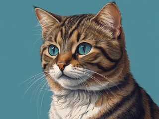 Obraz premium portrait of a cat