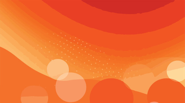 Abstract orange background with lines and halftone