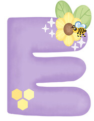 English alphabets of a-z letters