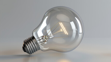 Incandescent light bulb, on a white surface, photographed against the light. Cost of electricity and lighting. Lighting devices,Light bulb on plain background

