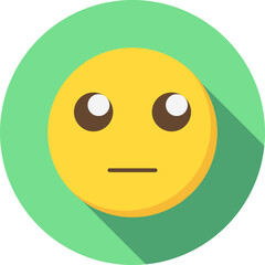 Fototapeta premium Rolling Eyes Icon