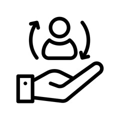 customer care line icon
