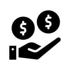 income glyph icon