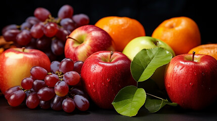 Naklejka na ściany i meble fruits and vegetables high definition(hd) photographic creative image