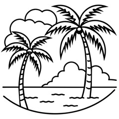          Summer vibes vector illustration.
