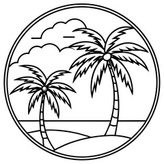          Summer vibes vector illustration.
