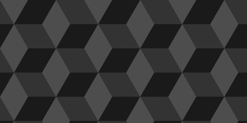 Abstract black style minimal blank cubic. Geometric pattern illustration mosaic, square and triangle wallpaper. Illustration black vector backdrop.