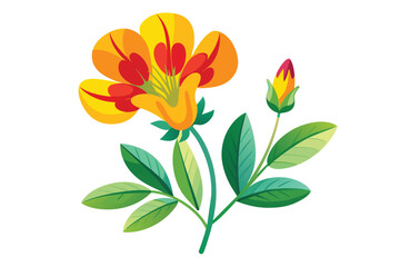 birds-foot-trefoil-wild-multicolored-flower-white-.eps