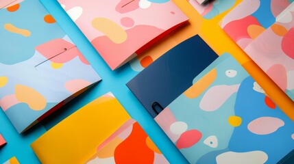 Digital Print Portfolio Folders for Modern Style