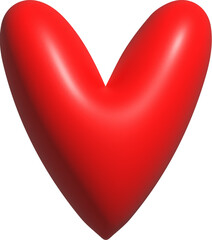 3D Heart Icon