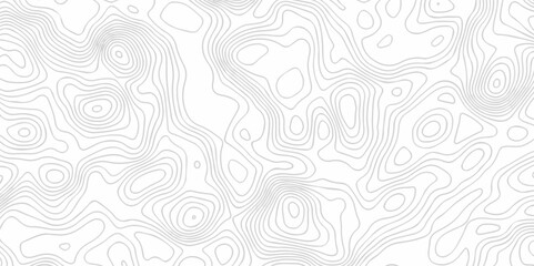 Abstract pattern with lines. Abstract sea map geographic contour map and topographic contours map background. Abstract white pattern topography vector background. Topographic line map background.