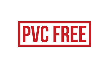 Pvc Free Stamp. Pvc Free Rubber grunge Stamp Seal